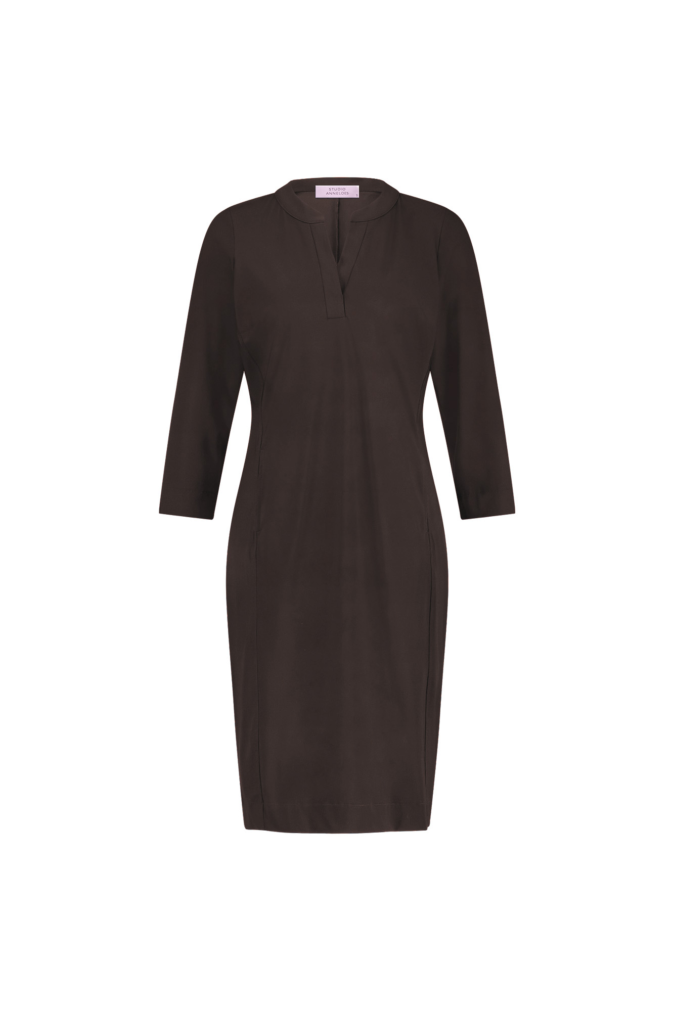 studio anneloes simplicity dress espresso